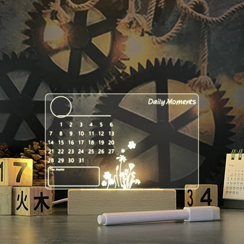 Creative Note Board Light