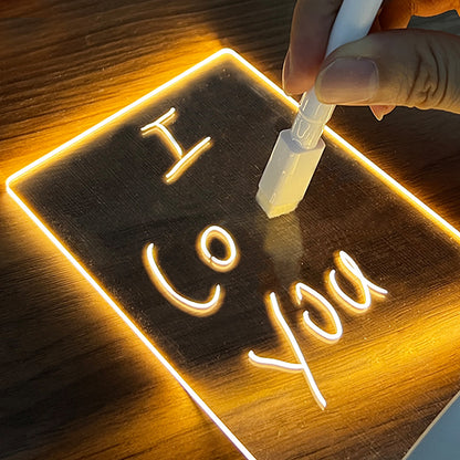 Creative Note Board Light