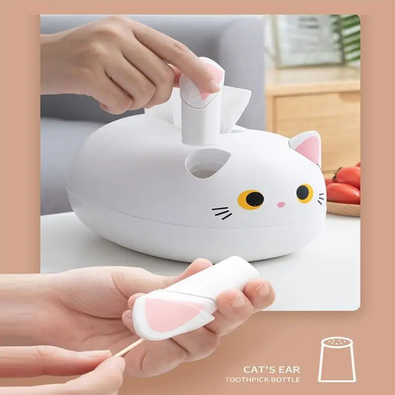 Cat Tissue Box