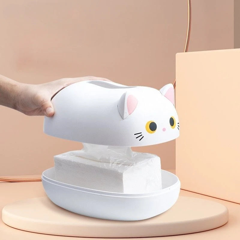 Cat Tissue Box