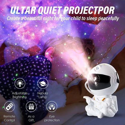 Astronaut Galaxy Star Projector