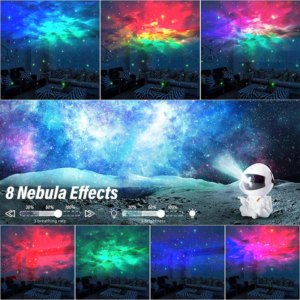 Astronaut Galaxy Star Projector